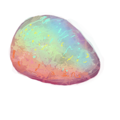 Rainbow Pink Opal